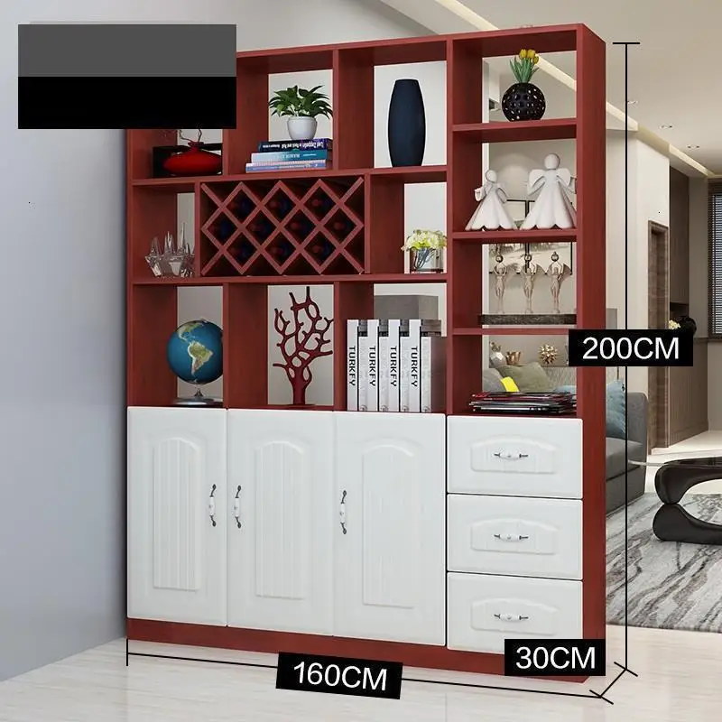 Version C Cristaleira Dolabi Meble кухонная витрина для хранения Meube Mobile Cocina Mesa полка Mueble бар коммерческая мебель винный шкаф - Цвет: Version C