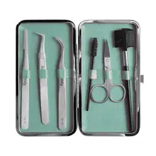 Пинцет для ресниц наращивание накладных ресниц Набор инструментов для макияжа глаз инструменты для наращивания