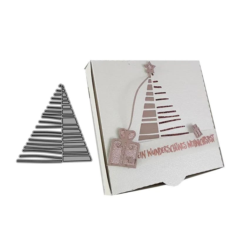 

JC Metal Cutting Dies for Scrapbooking Craft Cut Die Stripe Cone Stencil DIY Handmade Album Paper Cards Decoration Model Craft