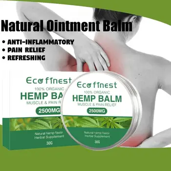 

30ML Hemp Cream for Pain Relief Arthritis Back Joint Muscle Hemp Oil Extract Salve Hemp Balm Massage Cream 2500mg CBD Containing
