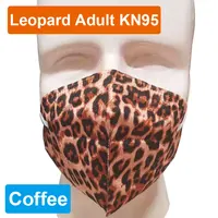 Multicolor Leopard Adult KN95 Mask Mascarillas Face FFP2 Masks Mouth Cap Protective FPP2 Masks Face Mascarillas FFP2 Mask Filter 2