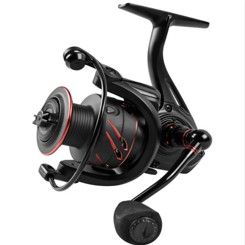  5.0:1 4.7:1 Rock Fishing Reel 2000-7000sSpinning Reel Carbon Fiber Drag Power Carrete De Pesca Tele