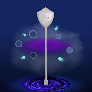 

HOT Portable USB Intelligent Eye Protection UVC UV Handheld Led Disinfection Lamp LED Lights Home Clean Air Kill Mites