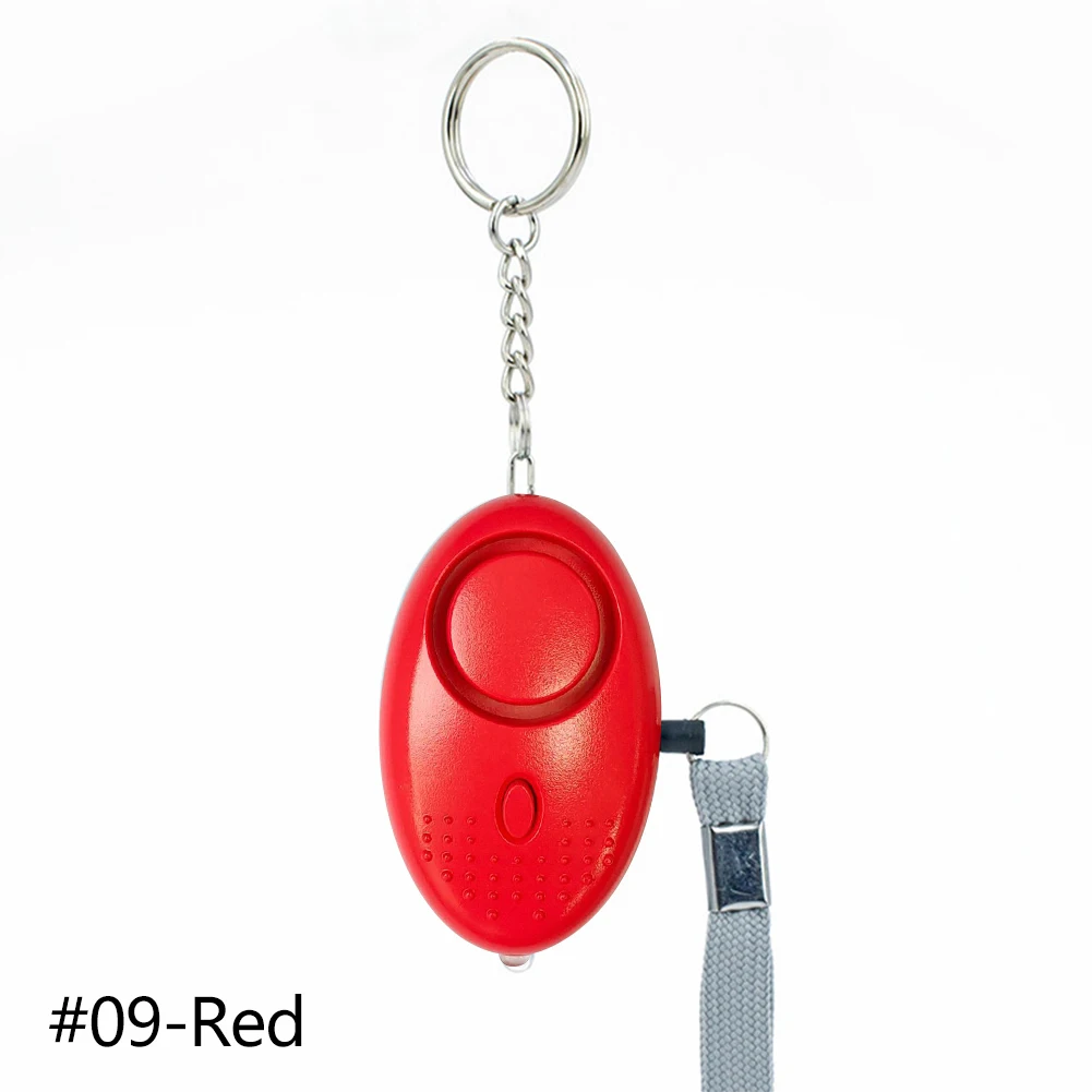 130dB Self Defense Alarm Security Protect Alert Scream Loud Emergency Alarm Keychain Personal Safety with Light For Women Kids alarm keyboard Alarms & Sensors