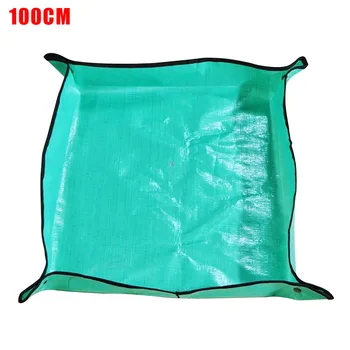

Land Mat Thicken Waterproof Basin Transplanting Pot Flower Foldable Lock Reusable Mix Soil Cushion Gardening Pad Anti Dirty