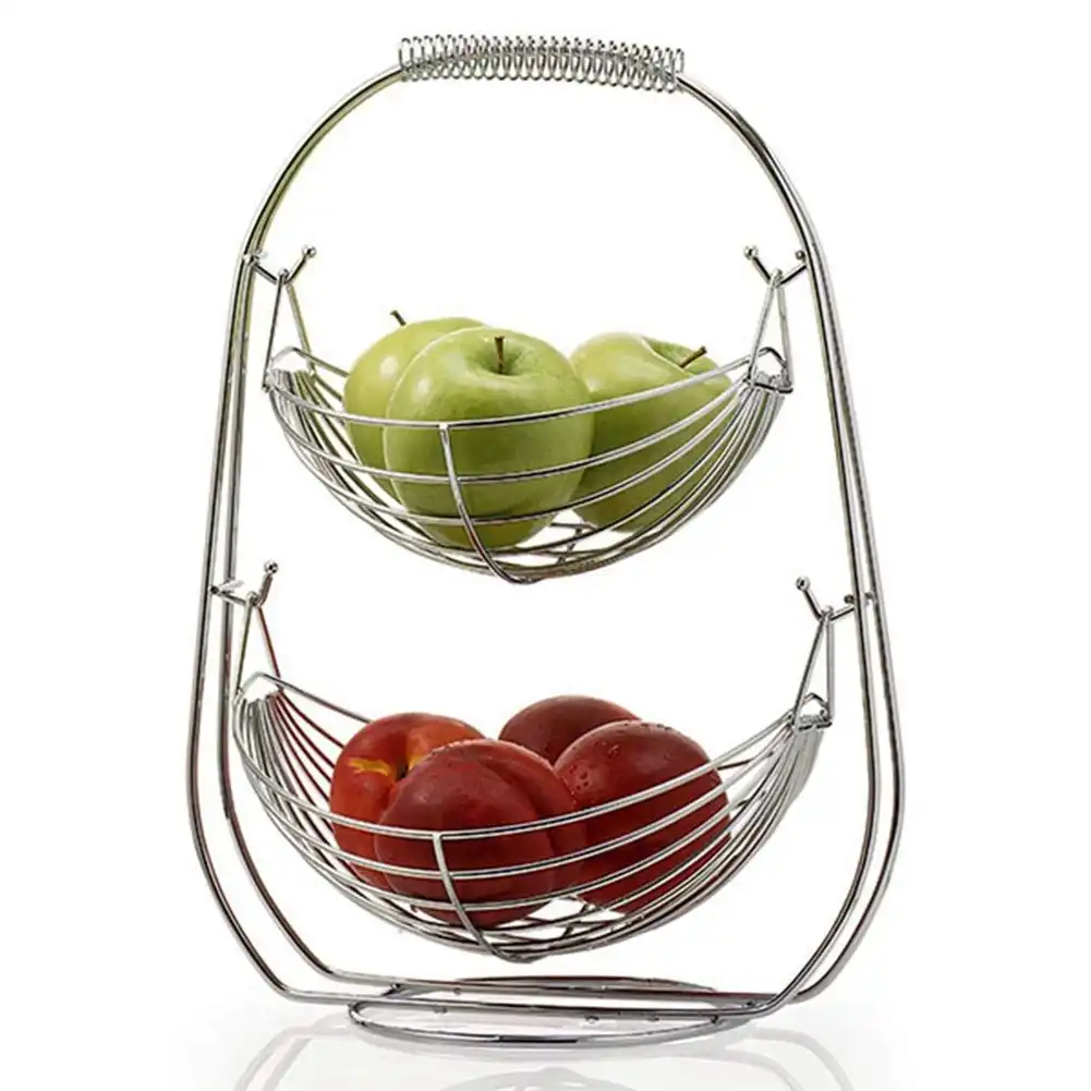 3 Tier Fruit Basket Bowl Holder Stand Kitchen Vegetables Storage
