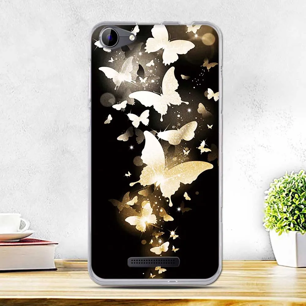 Мягкий Тонкий силиконовый чехол для BQ 5065 женский с цветами Choice BQS 5065|case for bq|silicone