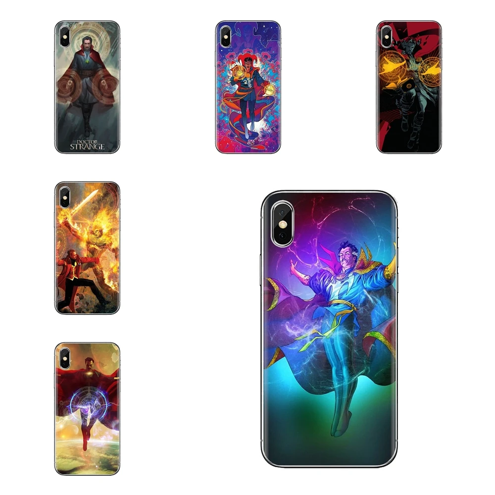 For Xiaomi Redmi 4A S2 Note 3 3S 4 4X 5 Plus 6 7 6A Pro Pocophone F1 Silicone Phone Housing Marvel strange doctor Steven Strange |