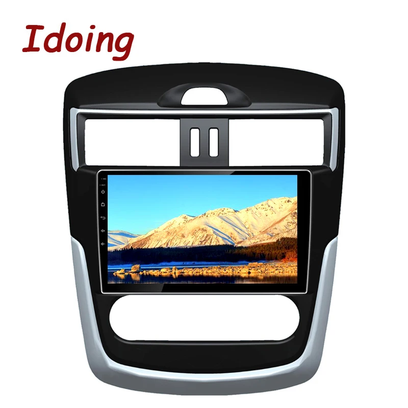 Idoing " Автомобильный радио мультимедиа NO 2 din DVD видео плеер навигация gps Android 8,1 8,1 4G для NISSAN SERENA tiida 4G+ 64G