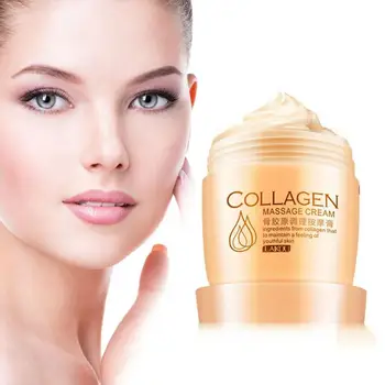 

80ml Collagen Massage Whitening Cream Exfoliate Deep Pore Cleansing Firming Oil Control Massage Cream Skin Care
