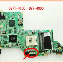 605321-001 DA0LX6MB6H1 для hp PAVILION DV7T-4100 ноутбук DV7-4000 материнская плата для ноутбука протестированная Гарантия 60 дней