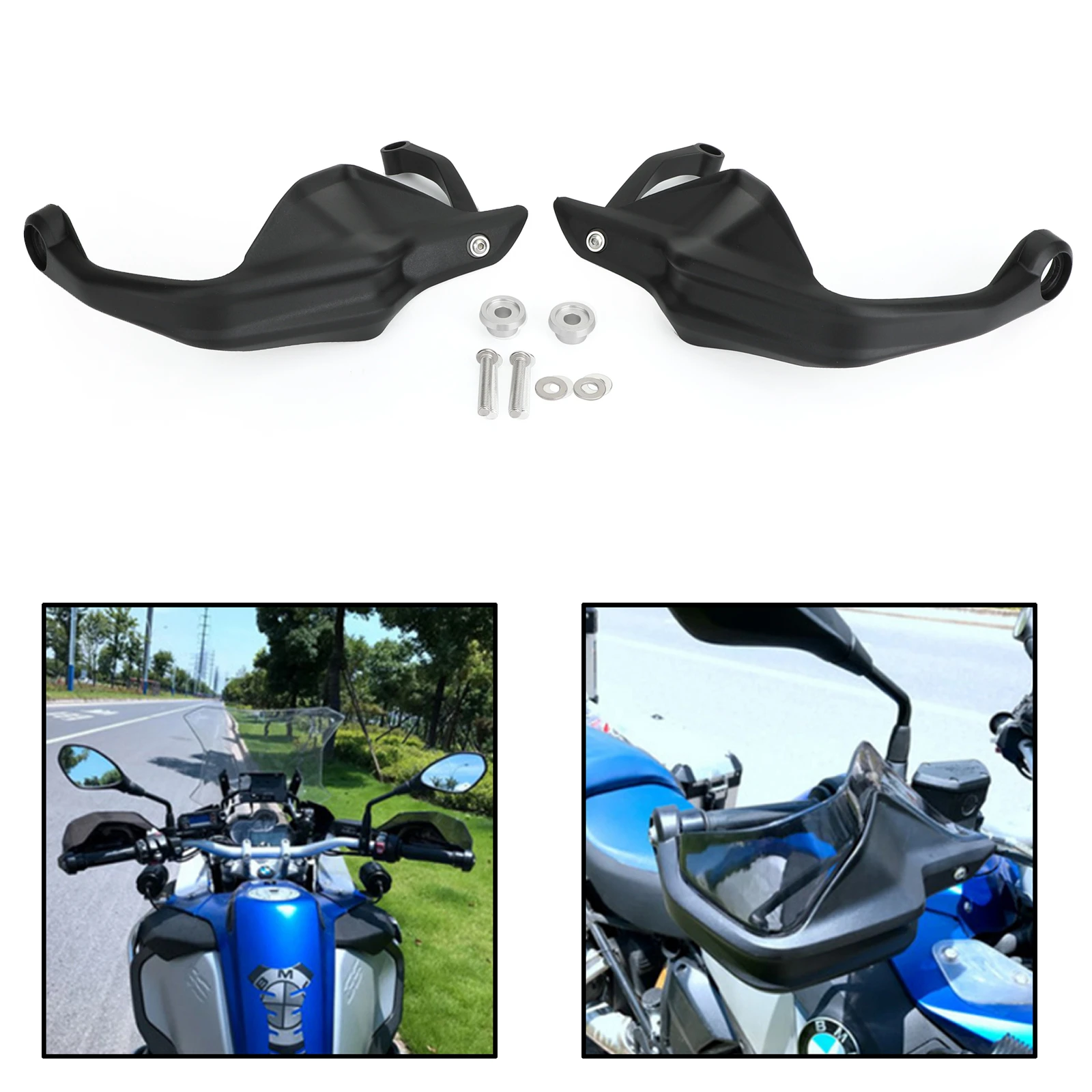 

Areyourshop For BMW S1000XR/F800GS ADV/R1200GS LC/R1200GS ADV 14-18 Handguards Protector Motorcycle ABS Plastic hand guards