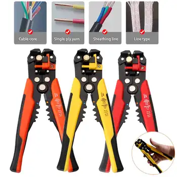

Multifunctional Plier Wire Cutter Automatic Crimping Wire Stripper Multi functional Peeling Tools Terminal Pliers 0.2-6.0mm Tool