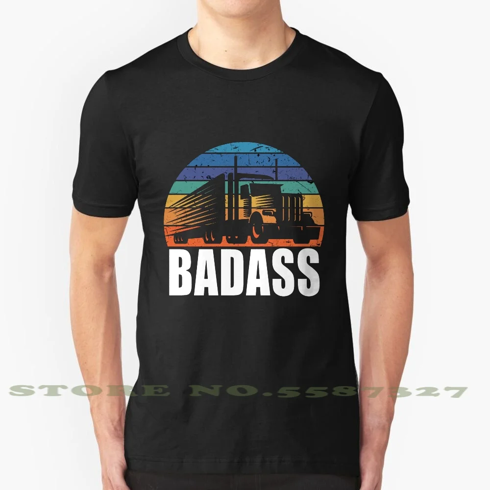 Летняя забавная футболка для водителя грузовика летняя мужчин и женщин грузовик