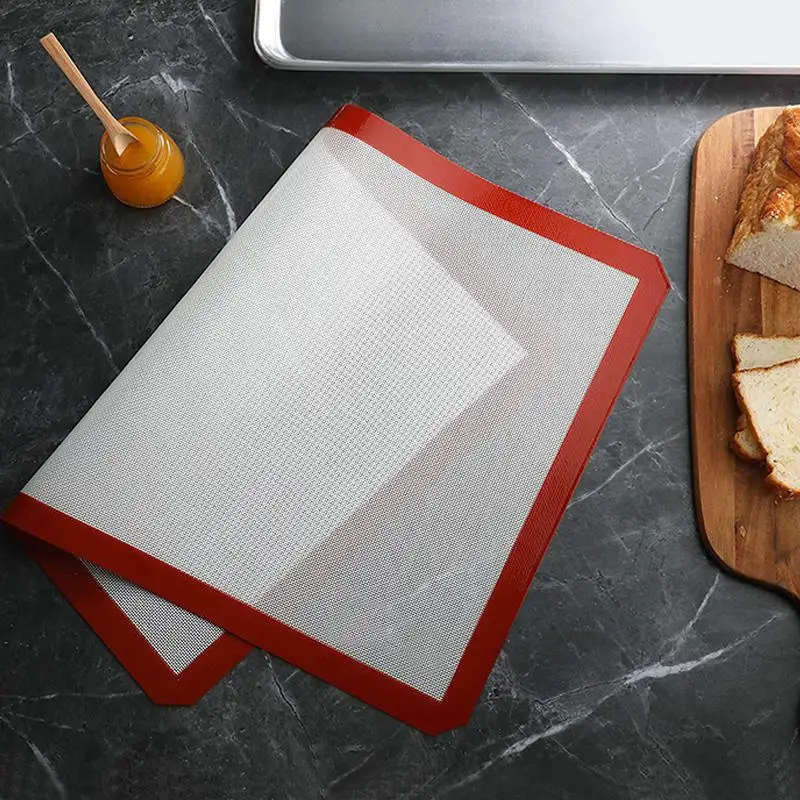 60/40/30cm Silicone Baking Mat Macaroon Cookie Pad Dough Rolling Mat Non-Stick Oven Sheet Liner Pastry Tools Kitchen Accessories