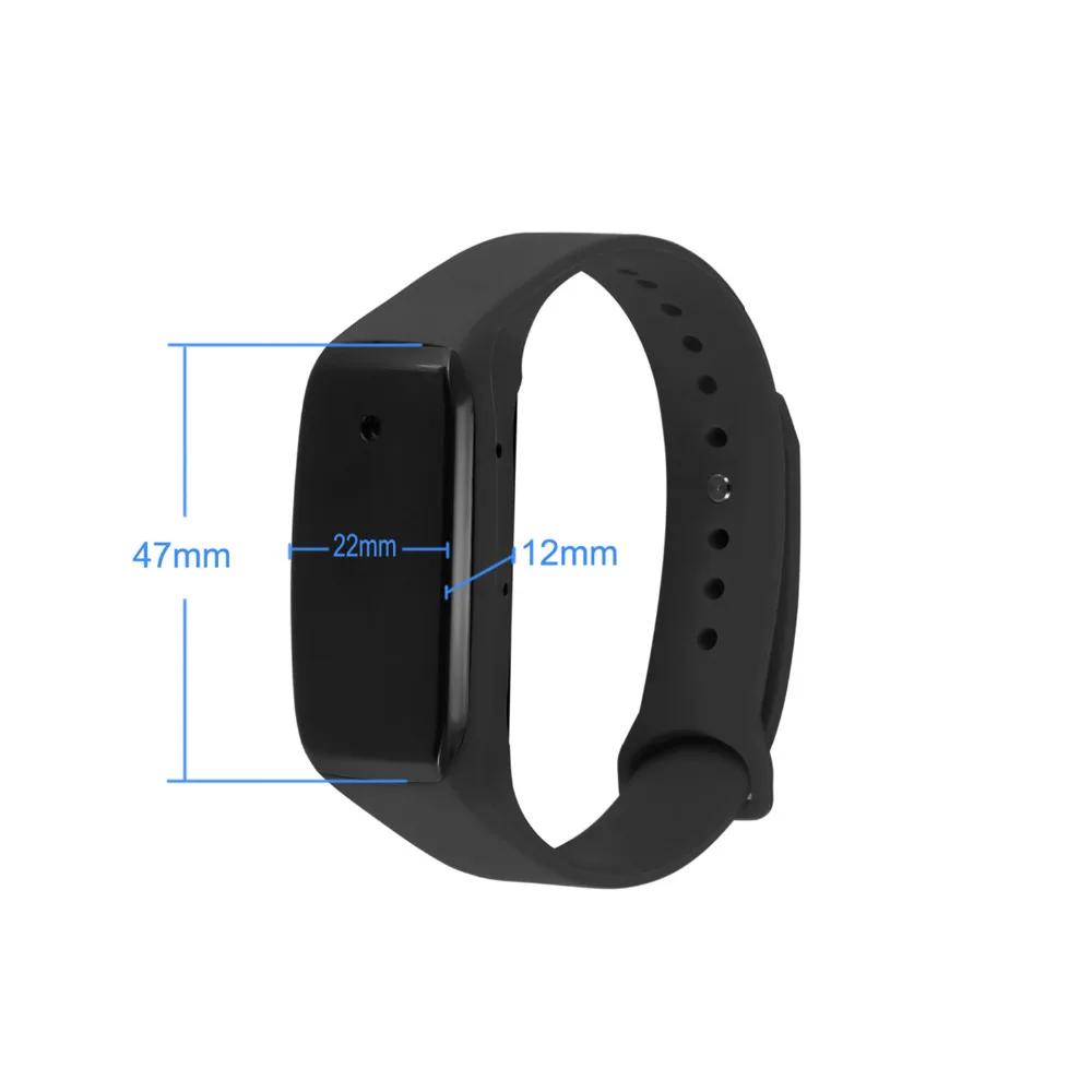 

SMARCENT Mini Secrect Invisible Camcorder Video Bracelet Camera Sport Wristband Recorder With Cam Mic Micro Band