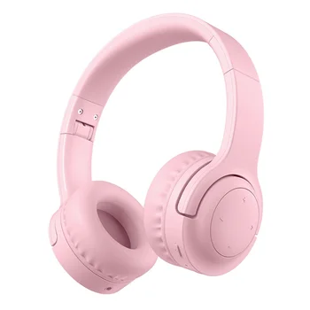 

bluetooth Wireless Headphones for Kids Children Safe Volume Noise Cancelling Foldable Stereo 3.5mm Headsets with Mic Gift