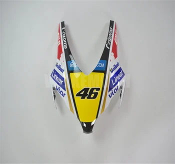 

46 Stickers Front Upper Fairing Headlight Cowl Cover Nose Panel Fit For HONDA CBR1000 RR CBR 1000RR 2008 2009 2010 2011