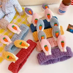 Three-Dimensional Bunny Ears Headband Cute Korean Hair Accessories For Women Autumn And Winter Headwear