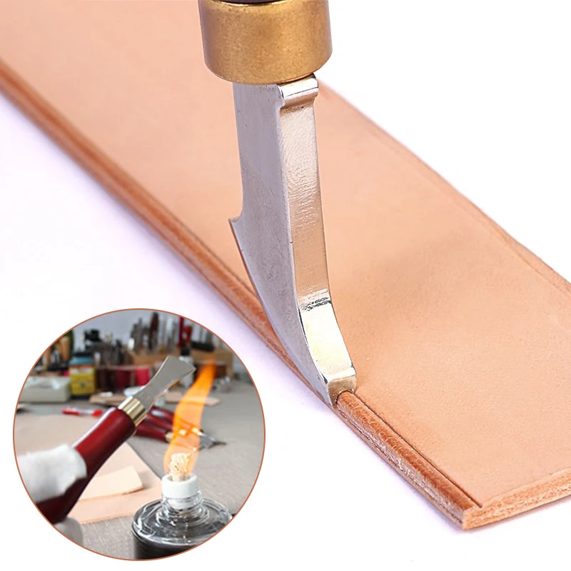 

1Pcs Leather Arch Edge Creaser 1.0-2.5mm Leather Craft DIY Edge Creasing Press Line Tool