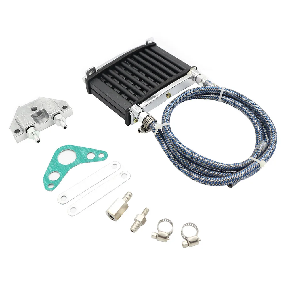 

Universal Cooling Aluminum Dirt Bike Easy Operate Engine Radiator Motorcycle Tool Professional Oil Cooler Durable Filtration