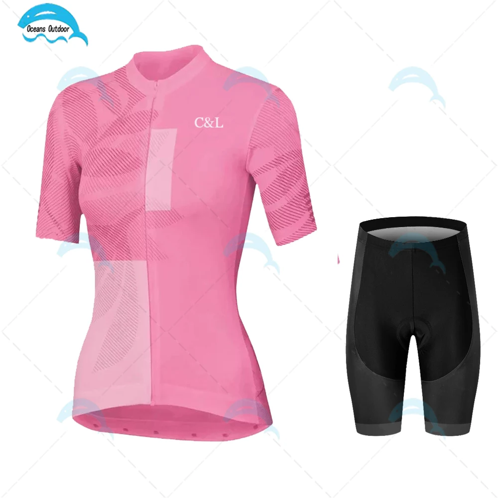 

Woman Cycling Jersey Set Bib Gel Clothing 2020 Ropa Ciclismo Uniform Maillot Sport Wear Quick Dry Bicycle Wear