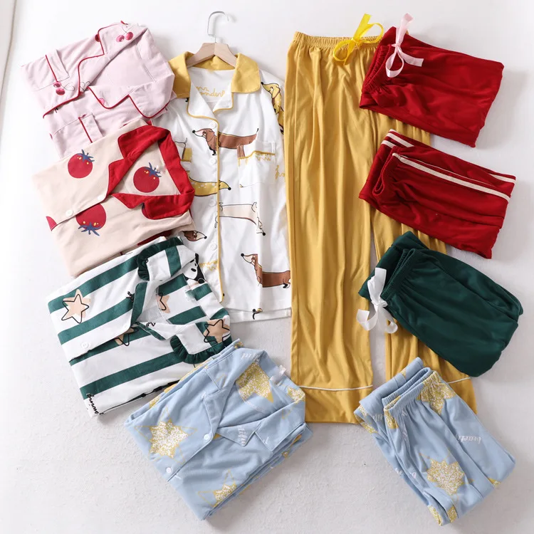 

One's Sweet Cute Japanese-style Comfortable Slimming Homewear Set Pajamas Women's Entity