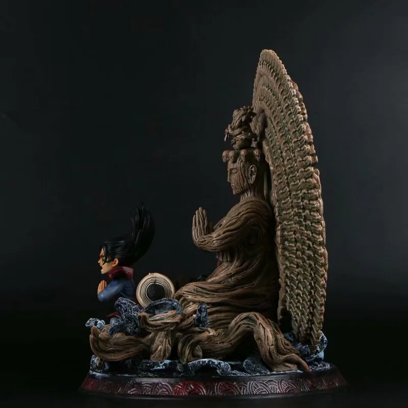 Аниме 1/8 масштаб нарисованная фигурка Наруто шодай Хокаге Битва вер. Senju Hashirama фигурка ПВХ игрушка Brinquedos 30 см
