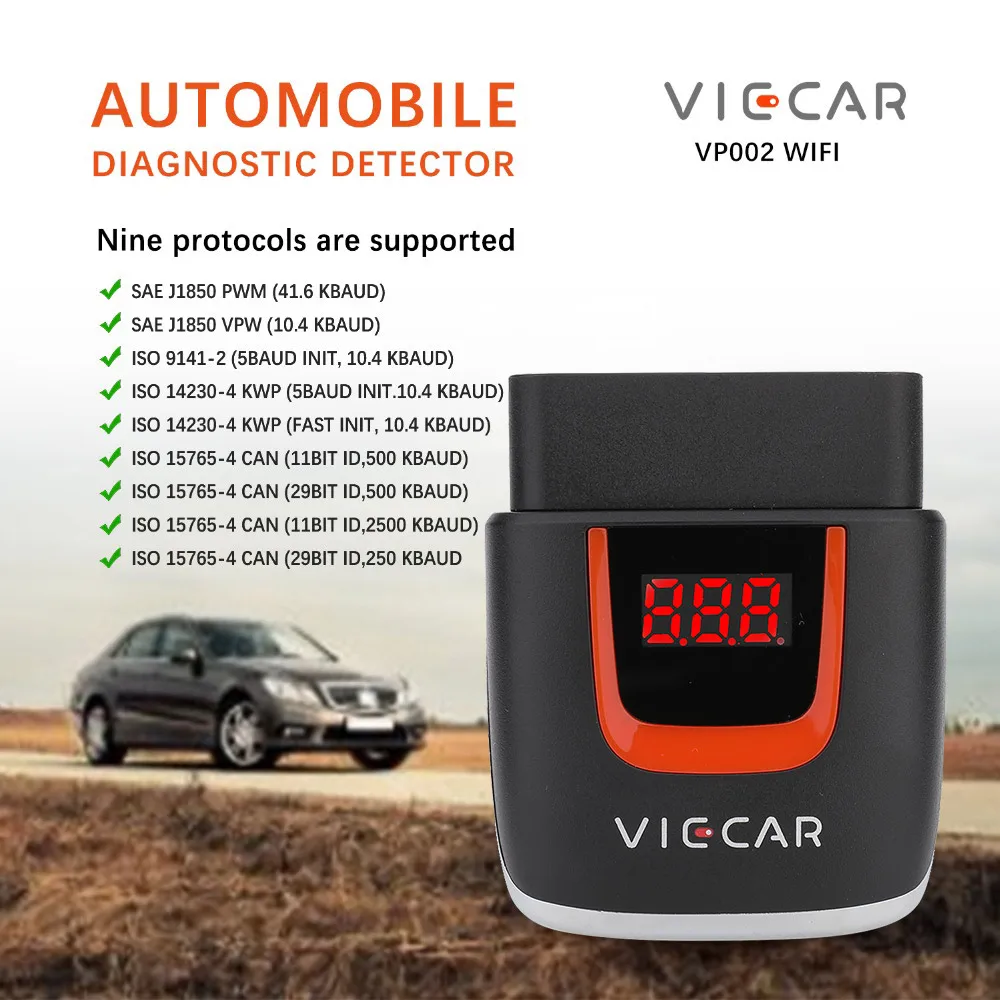 ELM327 V2.2 PIC18F25K80 ELM 327 OBD2 WIFI/Bluetooth/USB сканер считыватель кодов OBD 2 автомобильный