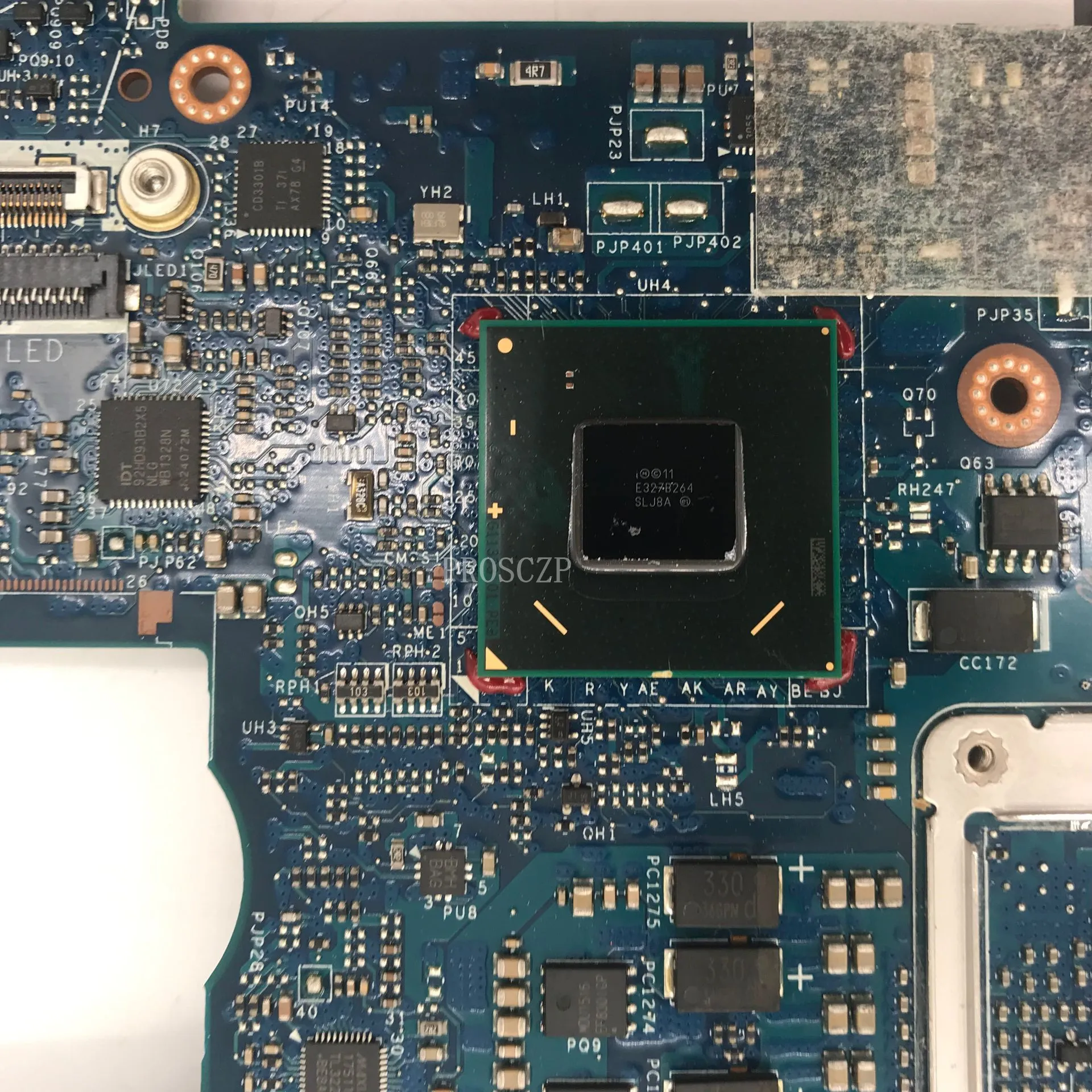 Для E6330 Материнская плата ноутбука CN-0DCDH4 0DCDH4 DCDH4 QAL70 LA-7741P с SR0X9 I5-3380M Процессор работает хорошо