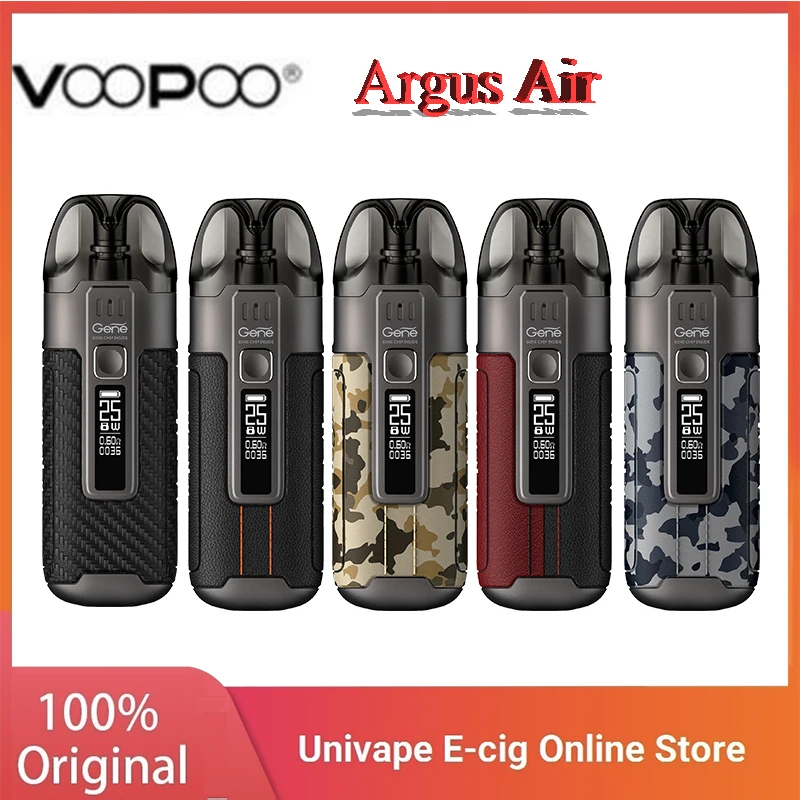 Оригинальный набор VOOPOO Argus Air Pod 25 Вт вейп-Набор 900 мА · ч с испарителем PnP Coils System