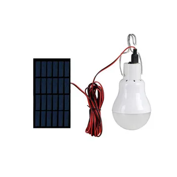 

High Quality Outdoor Light Portable Solar LED Bulb Solar Bulb Lamp Focus With 0.8W Solar Panel For Outdoor zz6