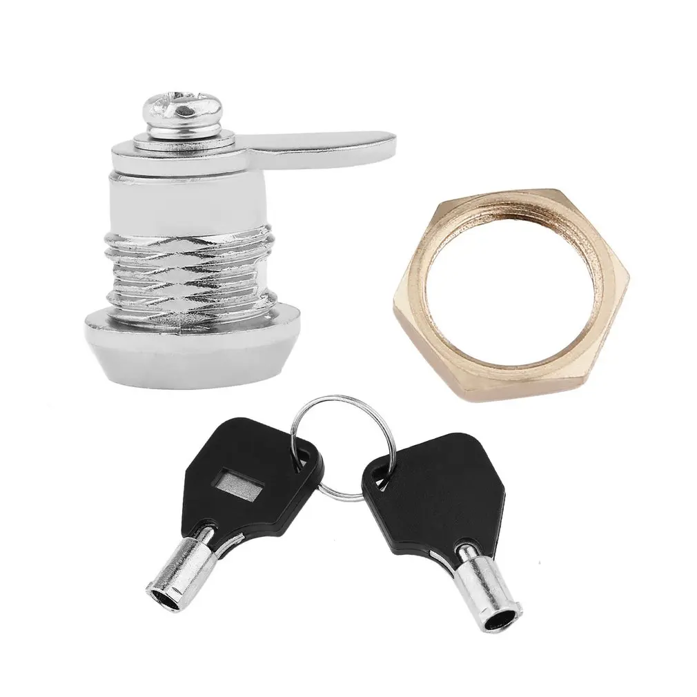 

Drawer Tubular Cam Lock For Home Important Items Security Cylinder Door Mailbox Cabinet Tool With 2 Keys MS102