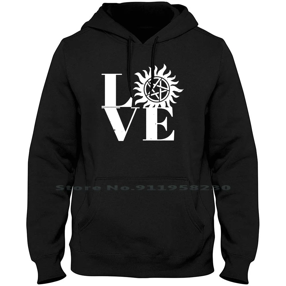 

Love Men Hoodie Sweater 6XL Big Size Cotton Merry Christmas Typography New Year Popular Quotes Trend Year Tage Love End Ear Age