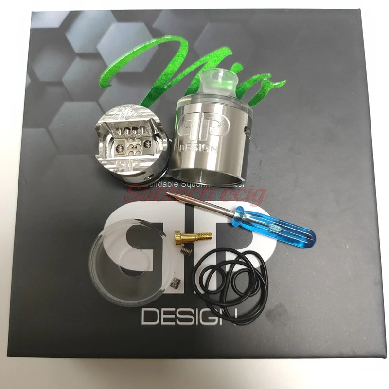 Terk V2 RDA материал из нержавеющей стали 24 мм 25 регулируемый атомайзер для 510