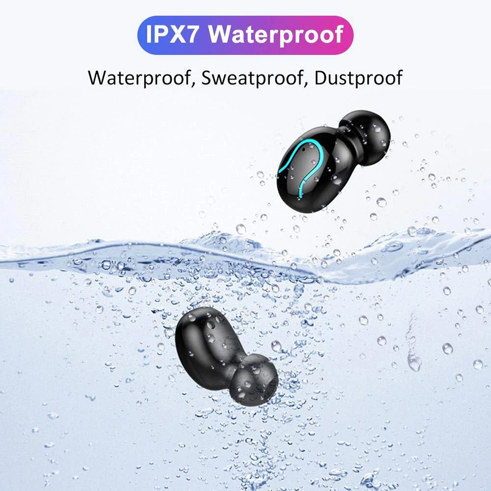 TWS 5 0 Bluetooth Headphone Wireless Earphones 3D Stereo Sports Earbuds Gaming Headset With Microphone For Ios XiaoMi Phone
