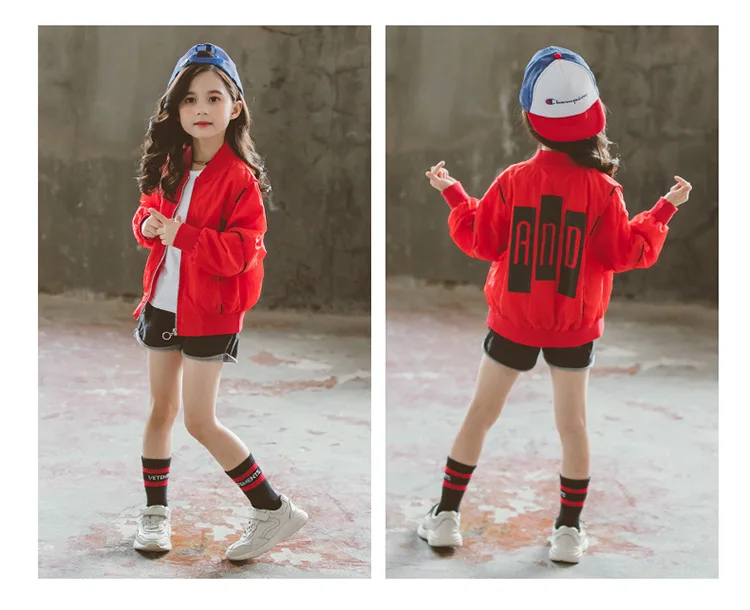 jacket Red Black For Baby Girls_02