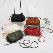 Женская новая модная сумка простая повседневная сумка с клецками