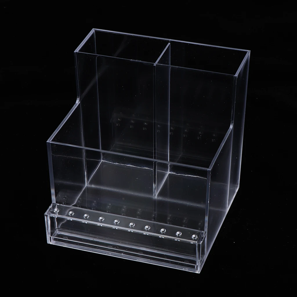 13 Holes Electric Nail Drill Bits Holder Exhibition Stand Display Organizer Nail File Stand Nail Art Manicure Tools Box 