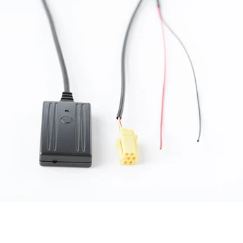 

Biurlink Car Bluetooth Microphone Phone Call Handsfree Adapter Bluetooth Aux Input Audio Cable for Fiat Alfa Romeo SMART451