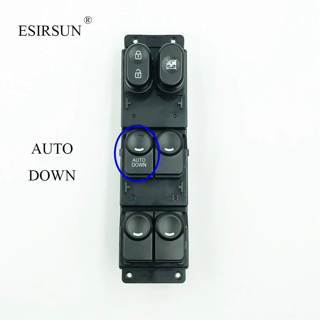 

Переключатель Стеклоподъемника Esirsun, передний левый, подходит для Hyundai Accent 2012, 2013, 2014, 2015, 2016, 2017,935701R111,93570-1R111