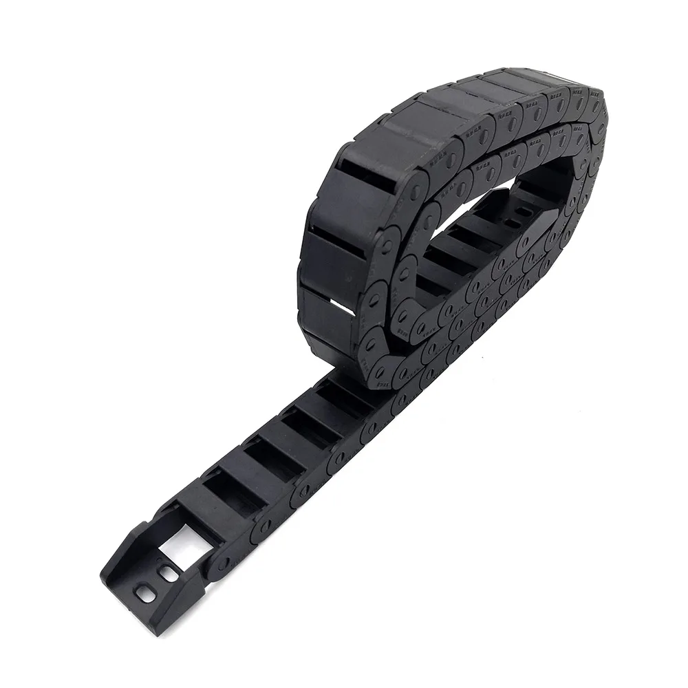 

1 Meter 10x20mm Drag Chain Wire Carrier Cable Semi-enclosed no-opening Towline Engraving Tanks chain Transmission Free shipping