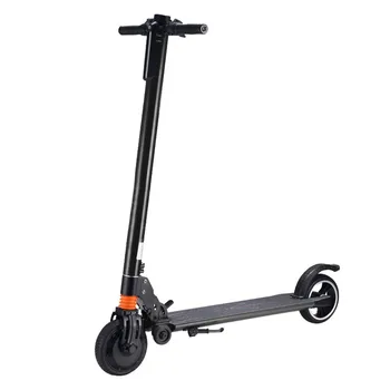 Billig Faltbare Elektrische Roller Erwachsene 25km Max Geschwindigkeit Ein-Schritt 3 Zu 5 Stunden Ladezeit Skateboard 6,5 Zoll Reifen Dual Bremse System