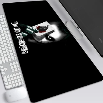 

Joker Anime Large Pad Mouse Mat Computer Gamer Locking Edge Mouse Keyboard Mice Mat Pad 40x90