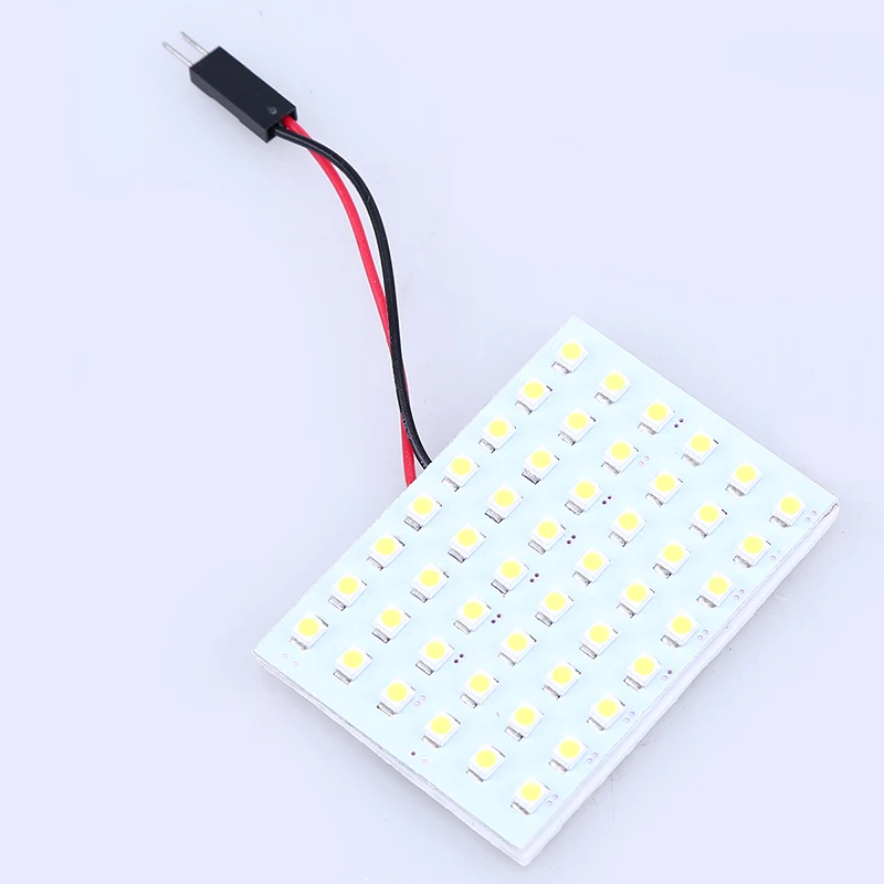 Светодиодный светильник posbay T10 12/24/36/48smd белый для салона автомобиля чтения карты s