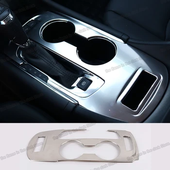 

Lsrtw2017 Stainless Steel Car Gear Panel Cover Trims for Chevrolet Malibu 2016 2017 2018 2019 2020 Interior Accessories