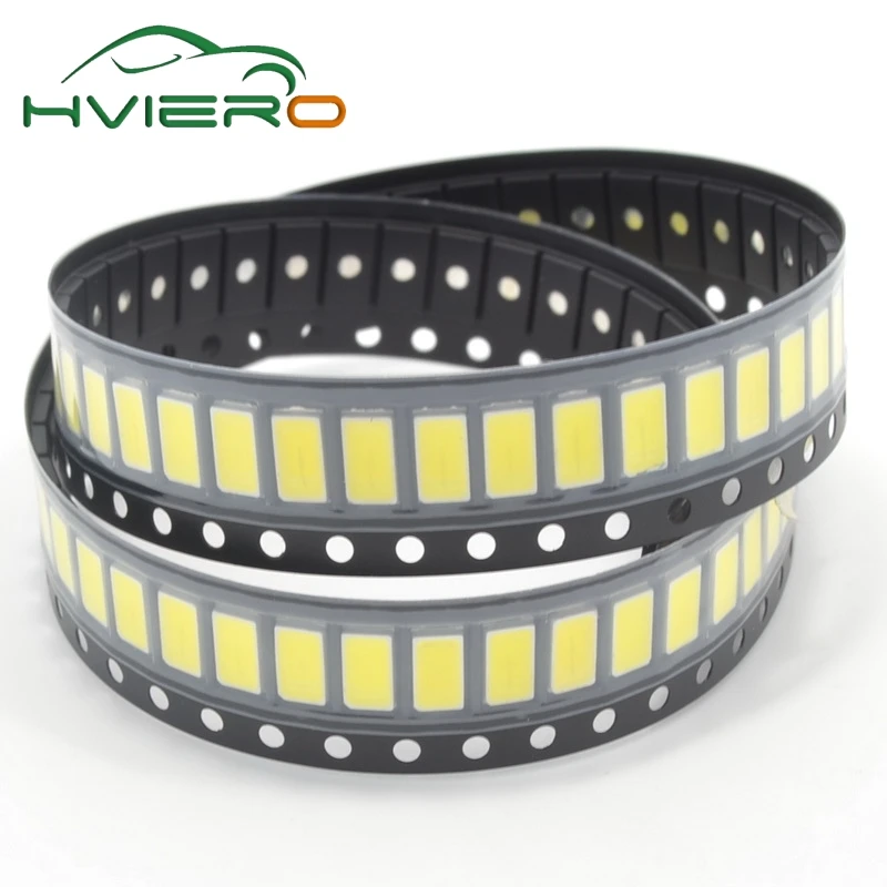 500 шт. Smd Smt 5730 5630 красный зеленый синий желтый оранжевый розовый УФ излучающие