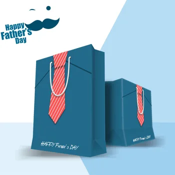 

50pcs/lot Recyclable Eco Friendly Cardboard Paper Gift Packaging Bag Paper Shopping Bag With Handle