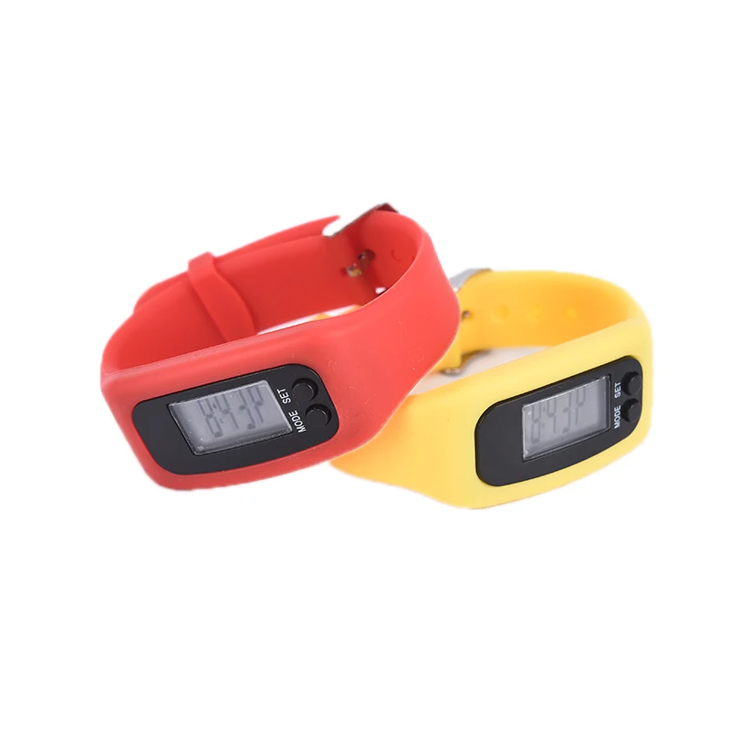 Long-life Battery Multifunction Digital LCD Pedometer Run Step Calorie Walking Distance Counter High Quality 5 Colors