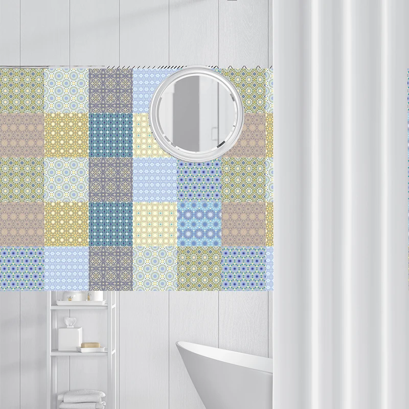 19/20pc Mosaic Self-adhesive Waterproof Bathroom Decor Home Wall 3D Tile Sticker